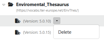 Concrete Dataset Context Menu